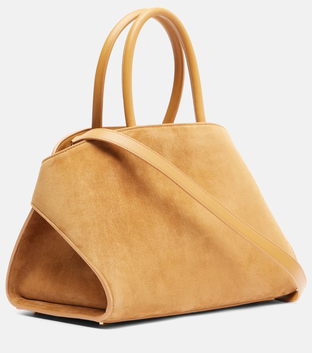 Ferragamo - Hug Medium suede tote bag