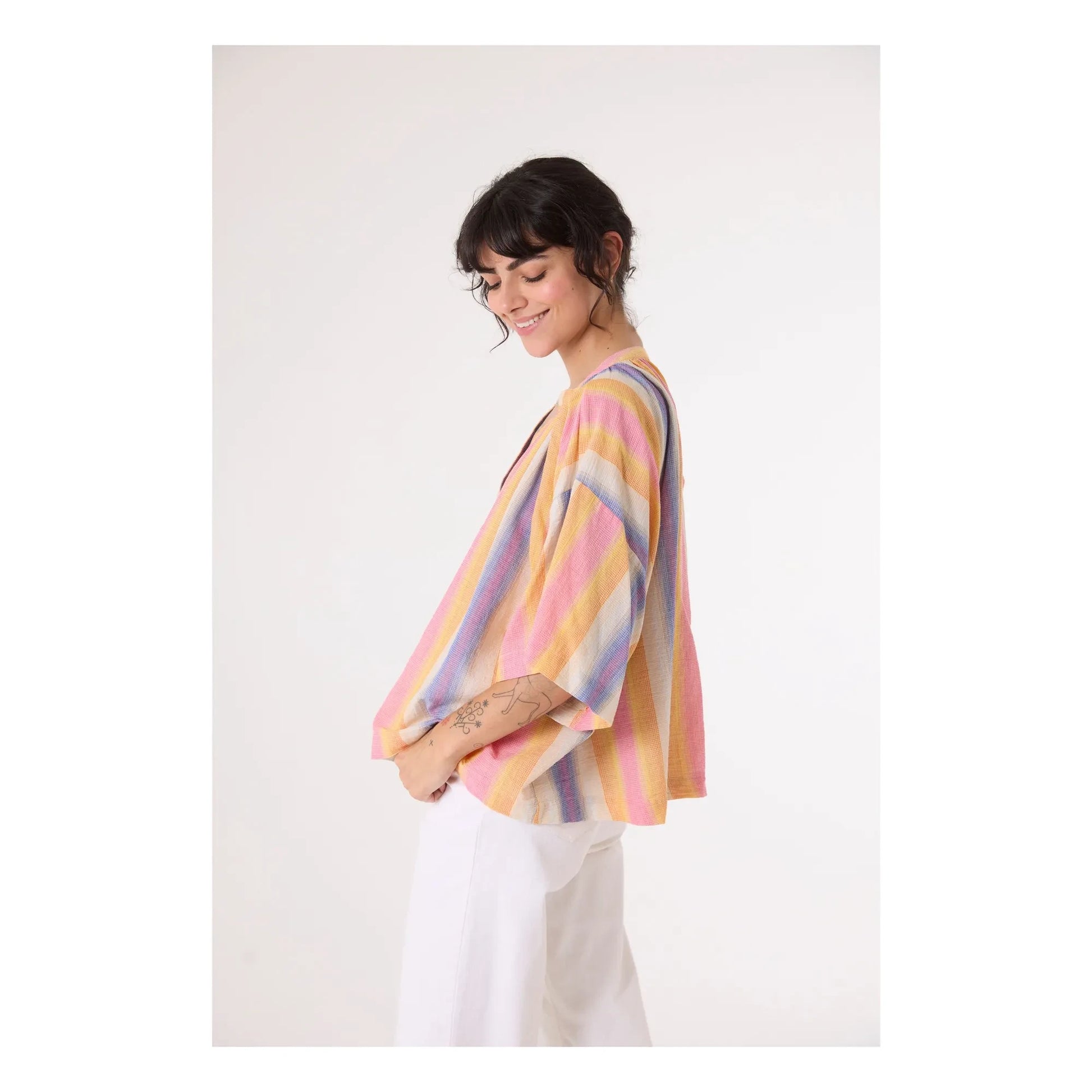 Sacrécoeur - Eline Brasilia blouse | Orange