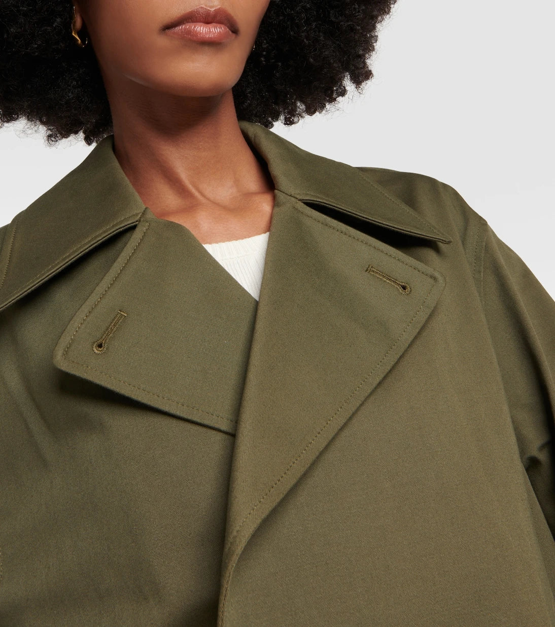 Nili Lotan - Cade cotton twill trench coat