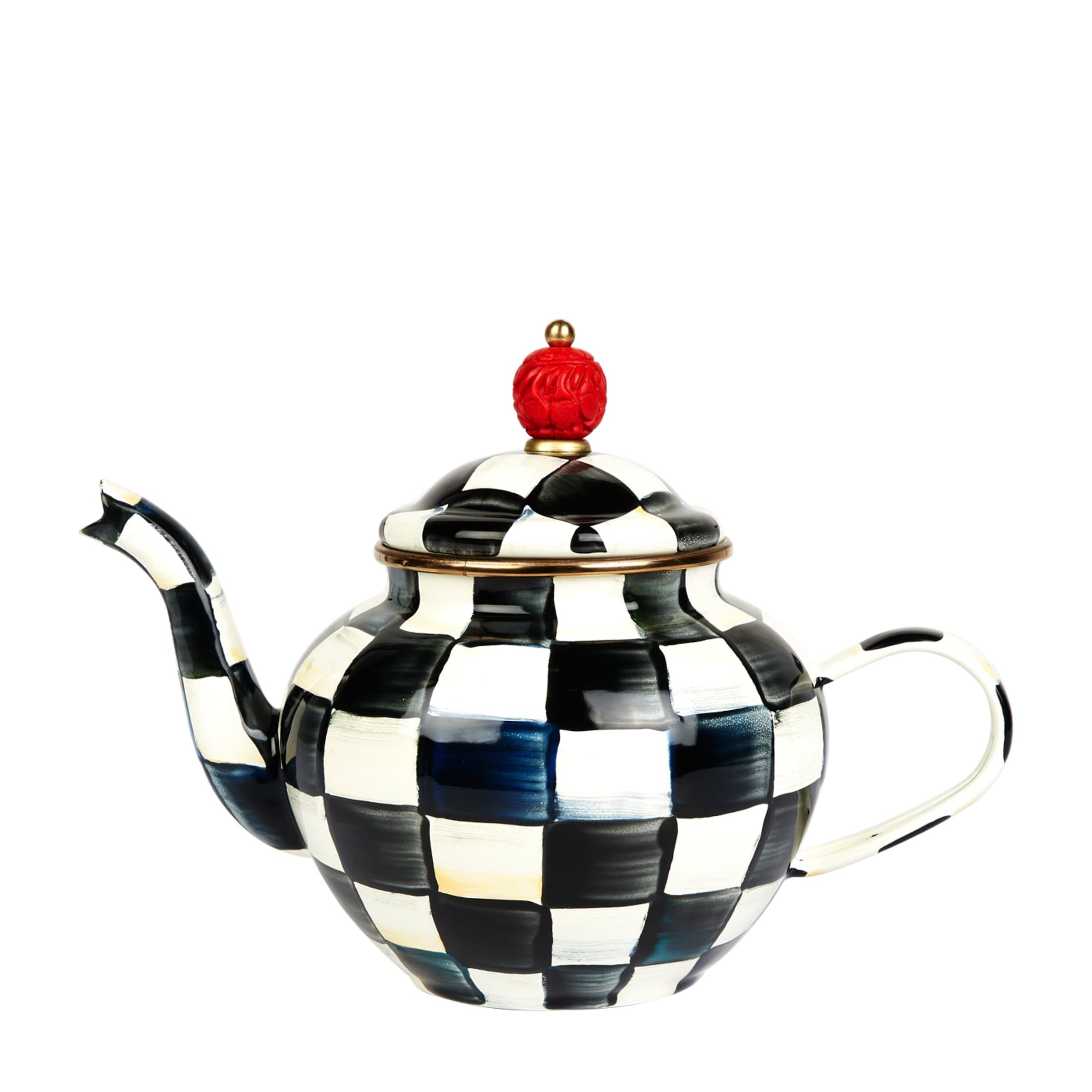 Courtly Check Teapot