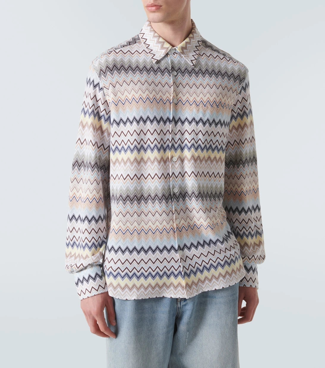 Missoni - Zig Zag cotton shirt