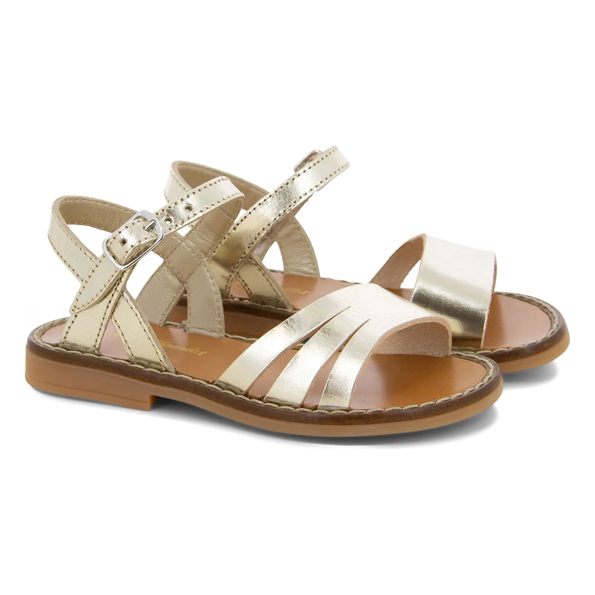 Tartine et Chocolat - Bando sandals | Gold