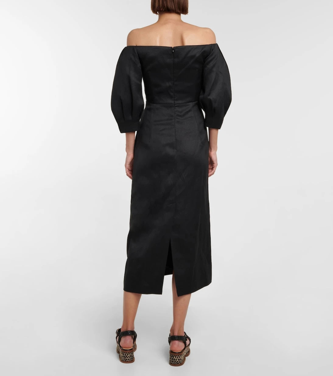 Gabriela Hearst - Majano off-shoulder midi dress