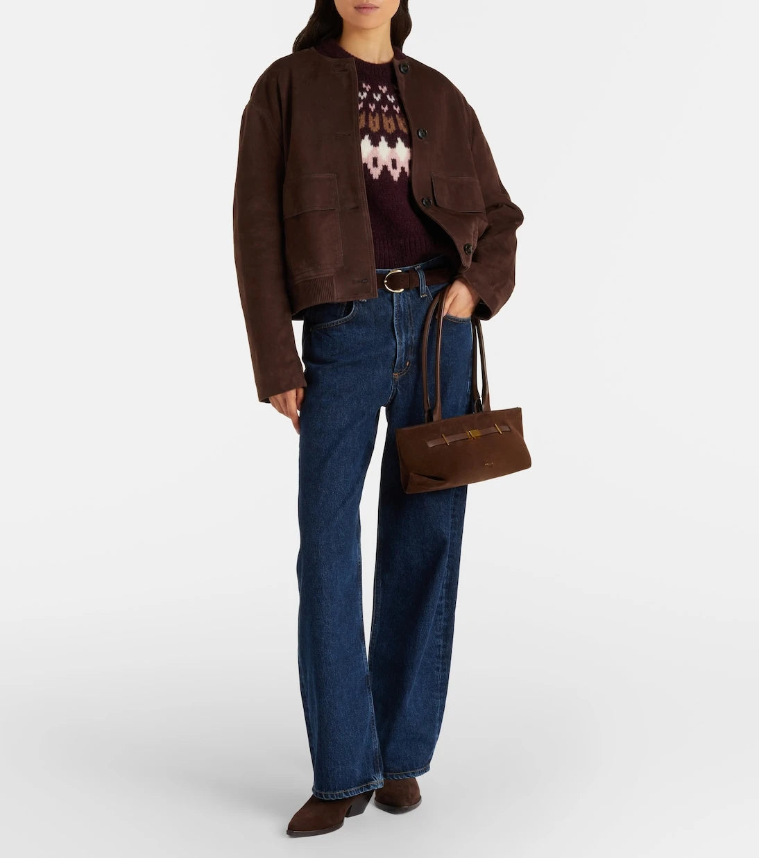 Veronica Beard - Anne Fair Isle wool-blend sweater