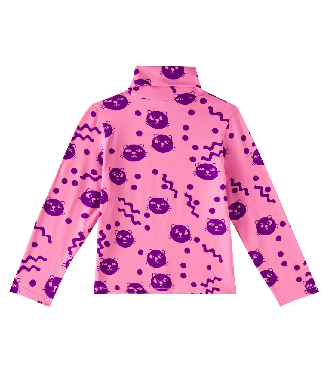 Mini Rodini - Squiggly Cats cotton-blend sweatshirt