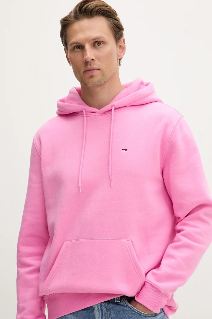Tommy Jeans Erkek Pamuklu Kapüşonlu Sweatshirt