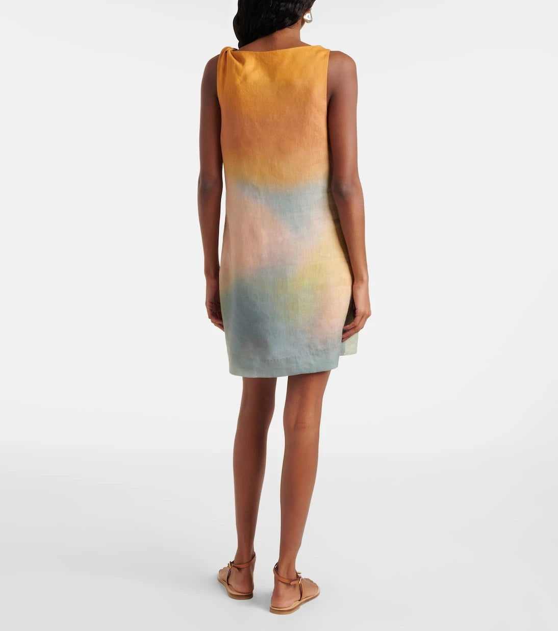 Staud - Boa linen minidress