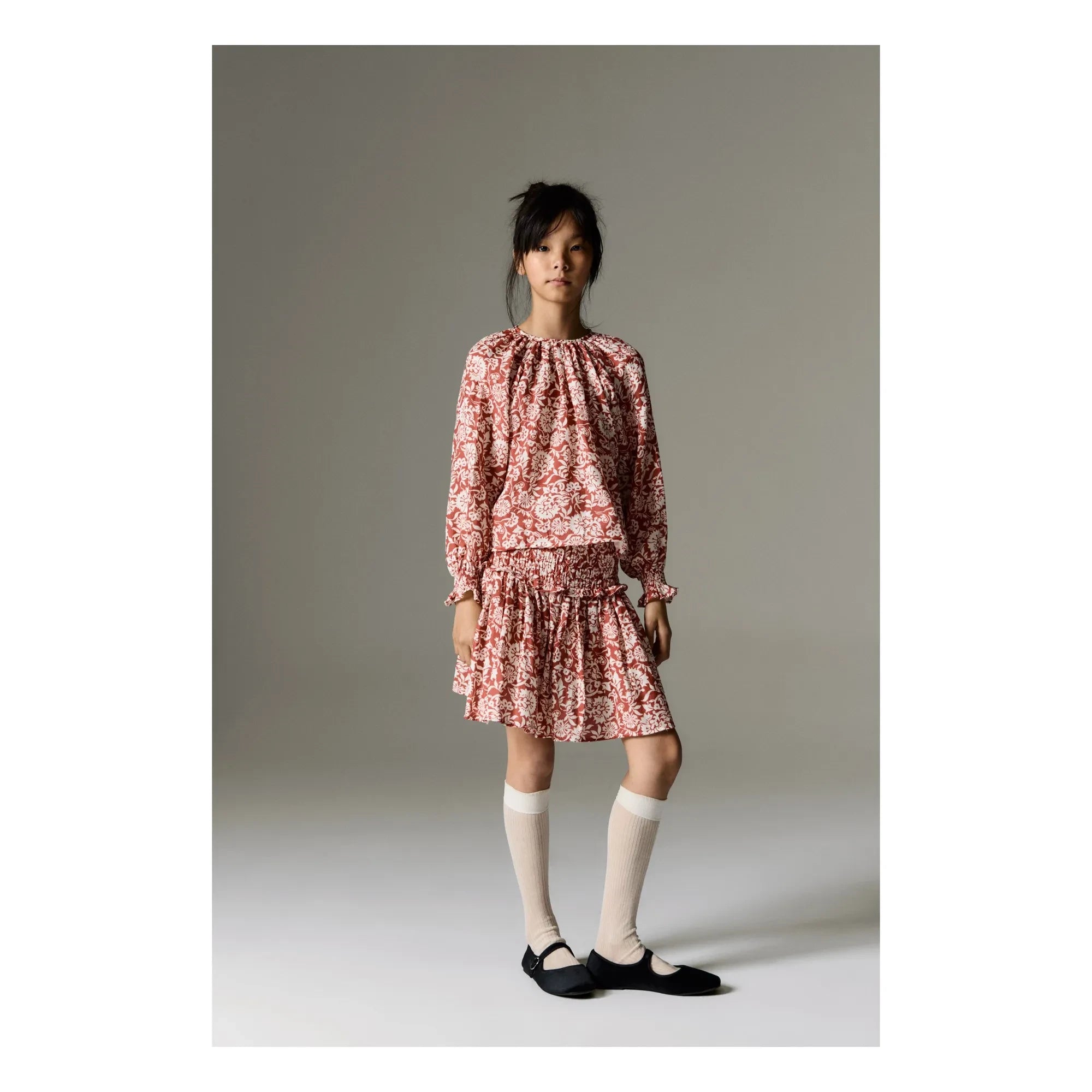the new society - Baltic skirt | Terracotta