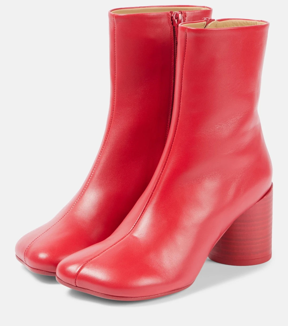 MM6 Maison Margiela - Anatomic leather ankle boots