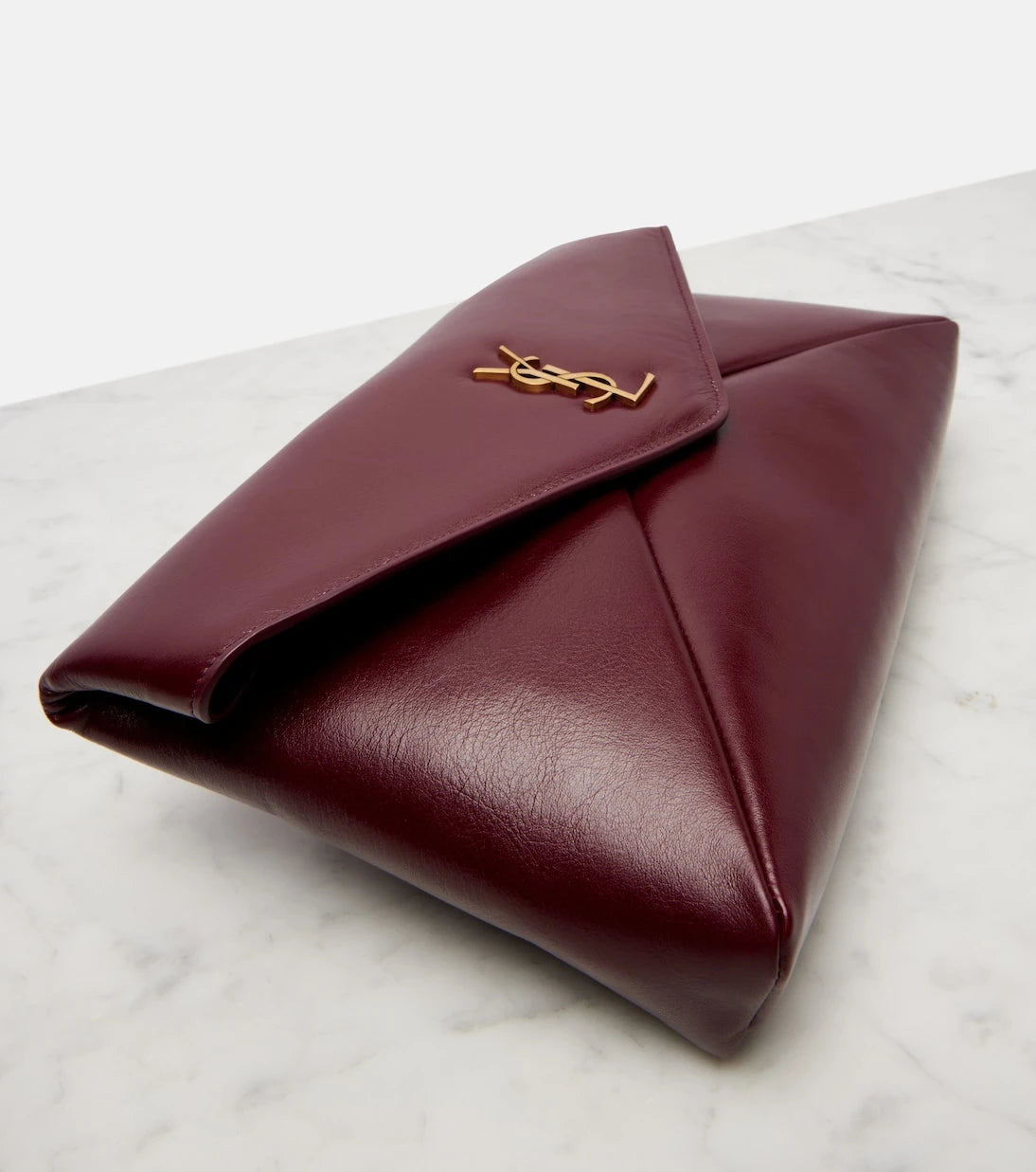 Saint Laurent - Cassandre leather pouch