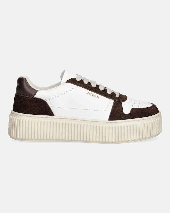 Furla Sky Lace-Up Kadın Deri Spor Ayakkabı