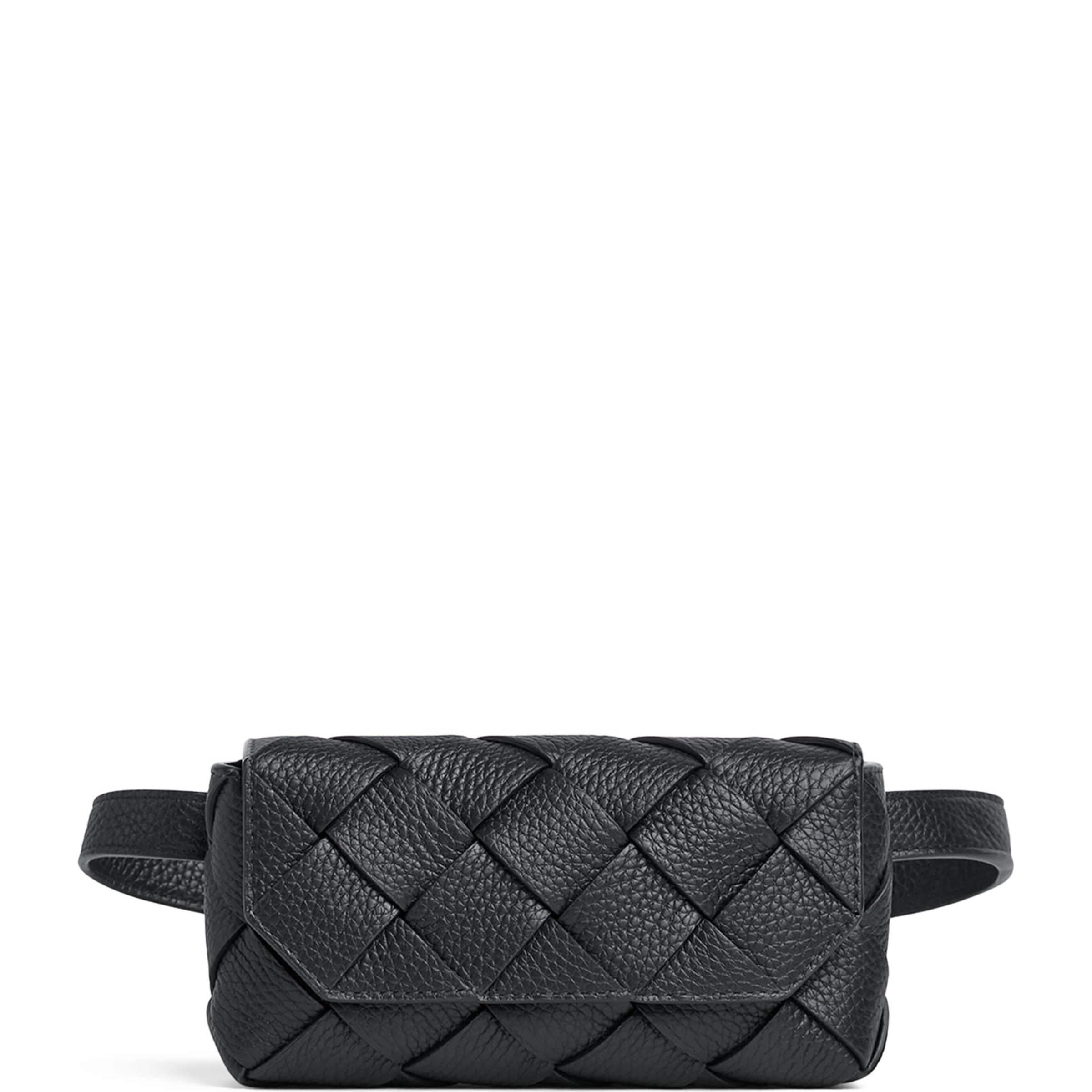 Bottega Veneta Leather Diago Belt Bag
