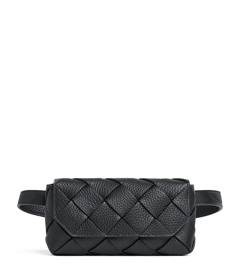 Leather Diago Belt Bag