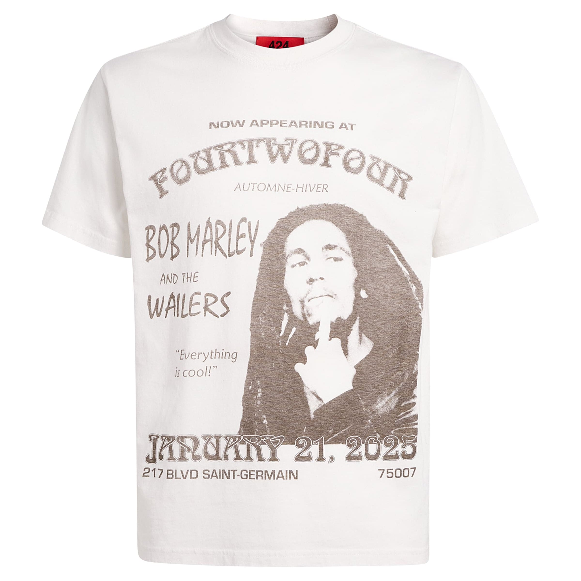 Cotton Bob Marley T-Shirt