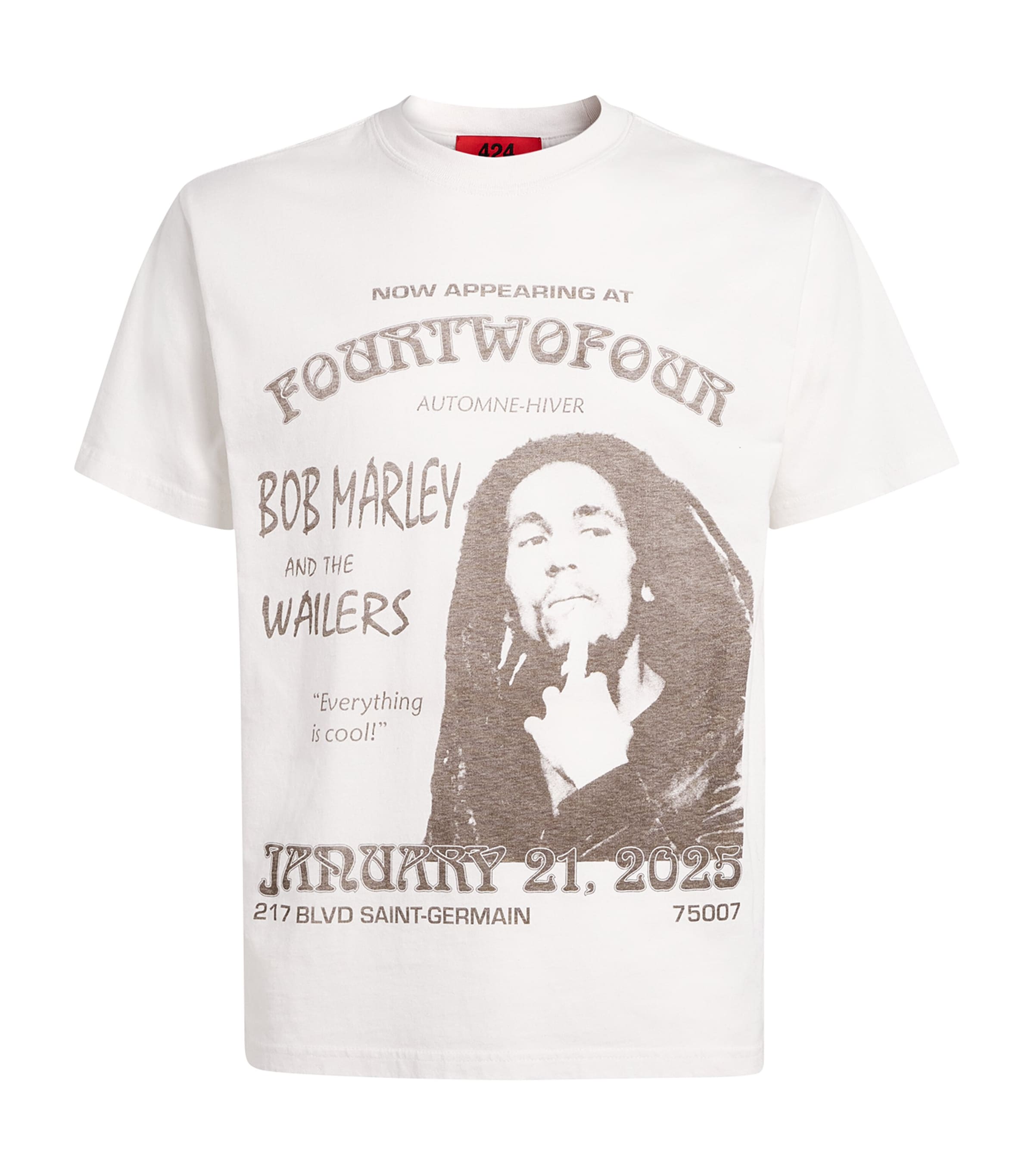 Cotton Bob Marley T-Shirt