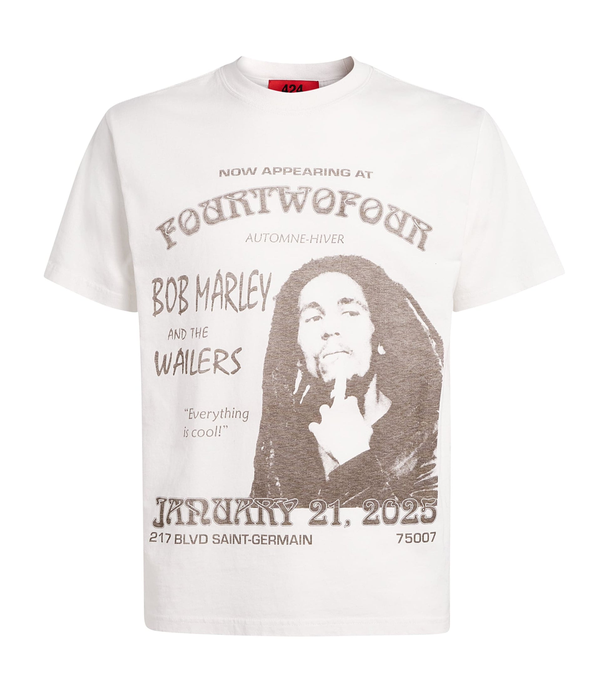 Cotton Bob Marley T-Shirt