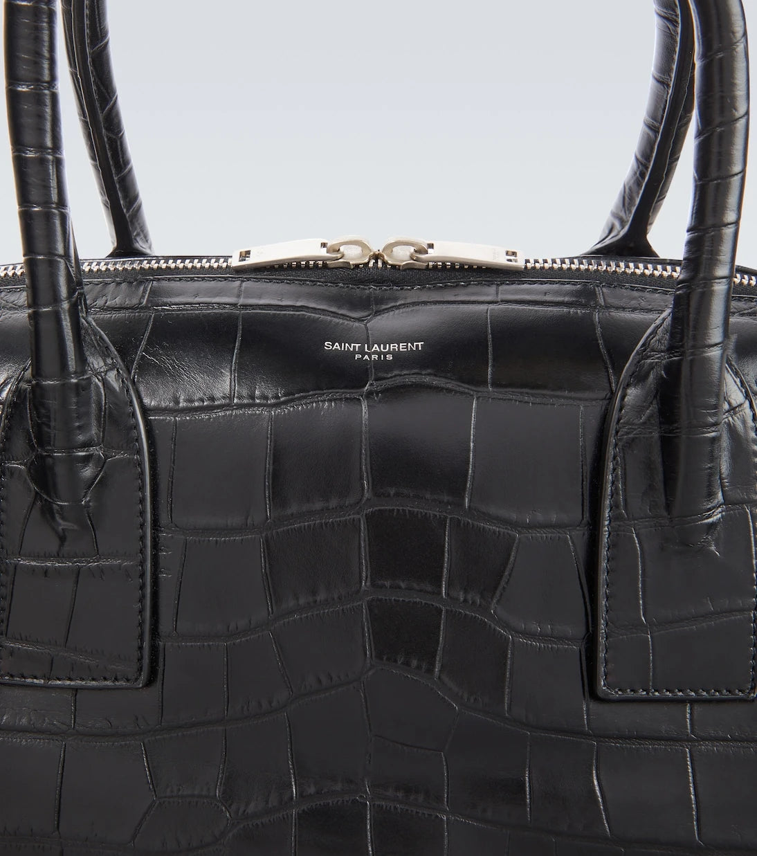 Saint Laurent - Giant croc-effect leather tote bag