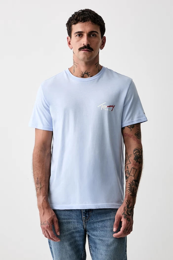 Tommy Jeans Erkek Pamuk Tişört