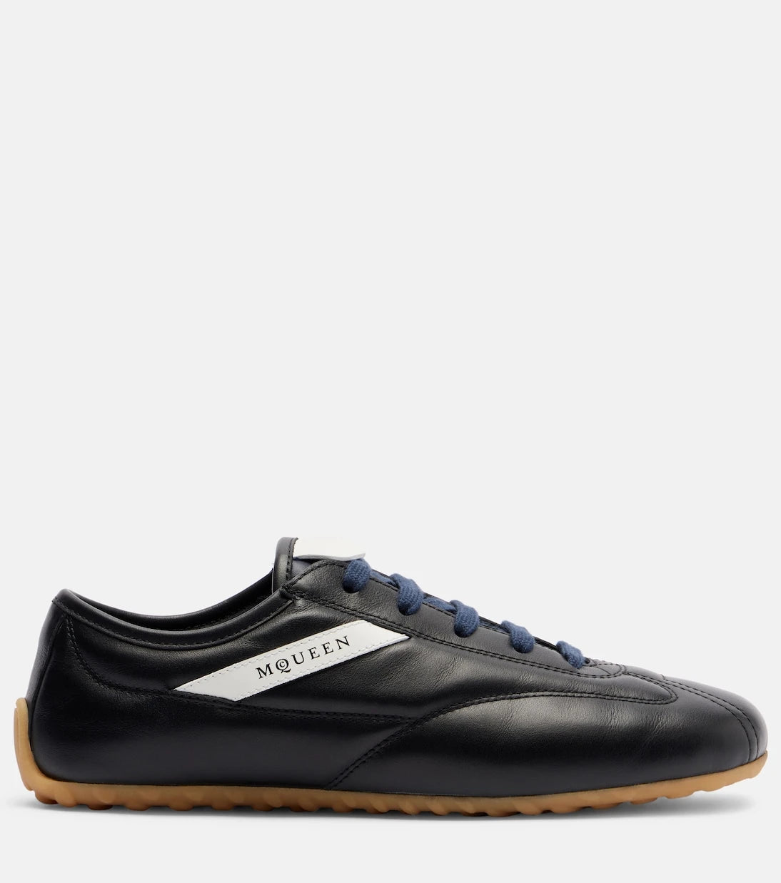McQueen - Boxe leather sneakers