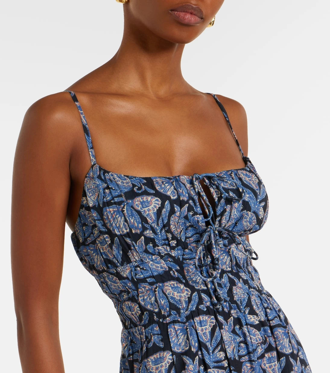 Ulla Johnson - Aydin floral cotton-blend midi dress