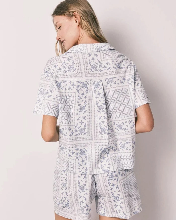 women'secret iki parçalı kadın denim pijama