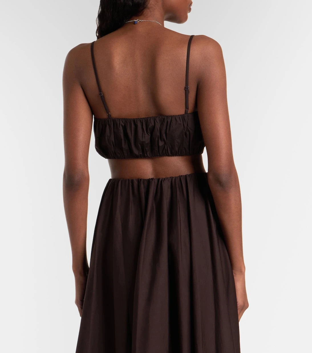Staud - Fiore cotton crop top