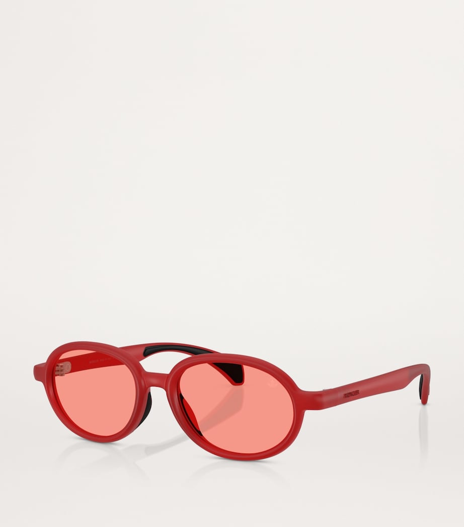 Moncler Red Injected Caprice ME8006 Sunglasses
