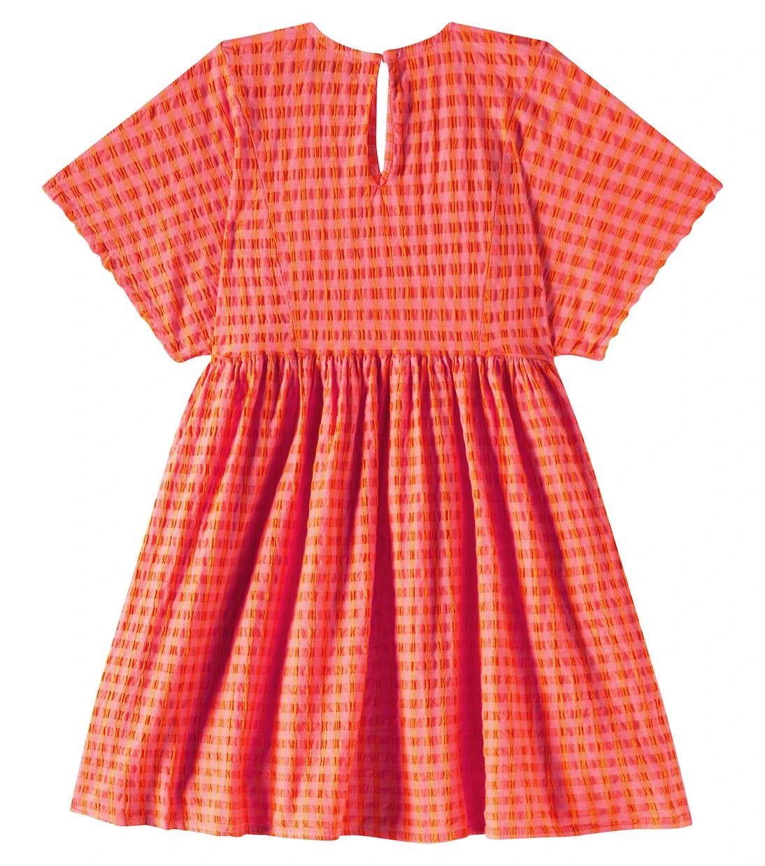 Bobo Choses - Checked cotton-blend dress