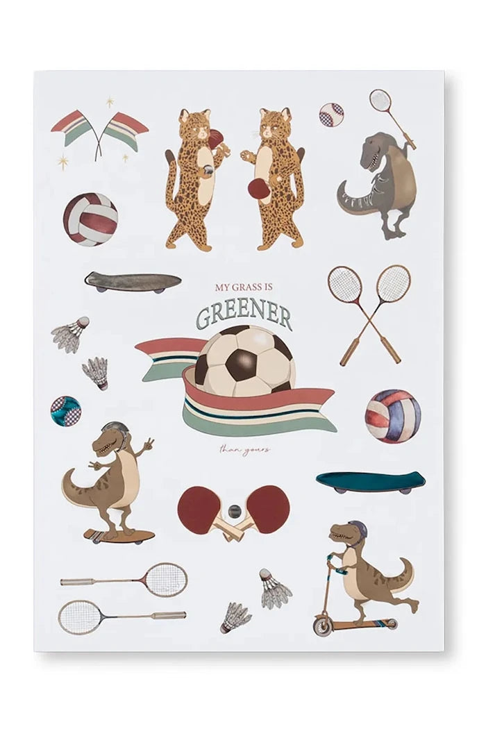 Konges Sløjd A STICKER A DAY Çıkartma Seti