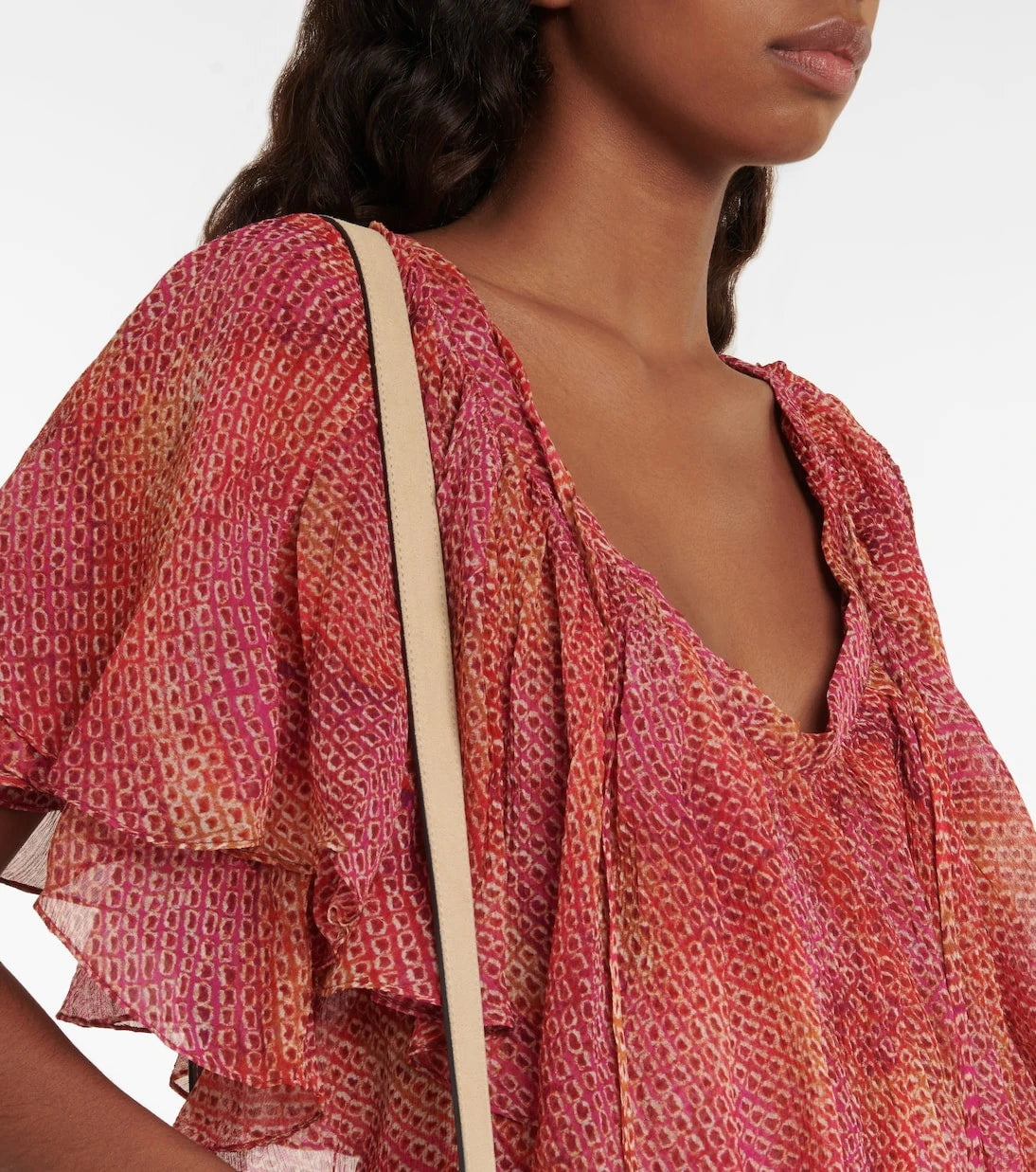Isabel Marant - Amelie printed silk chiffon minidress