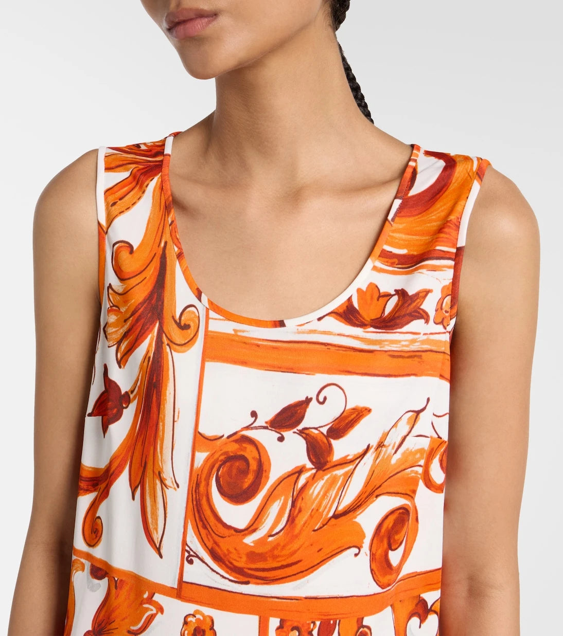 Dolce&Gabbana - Majolica tank top