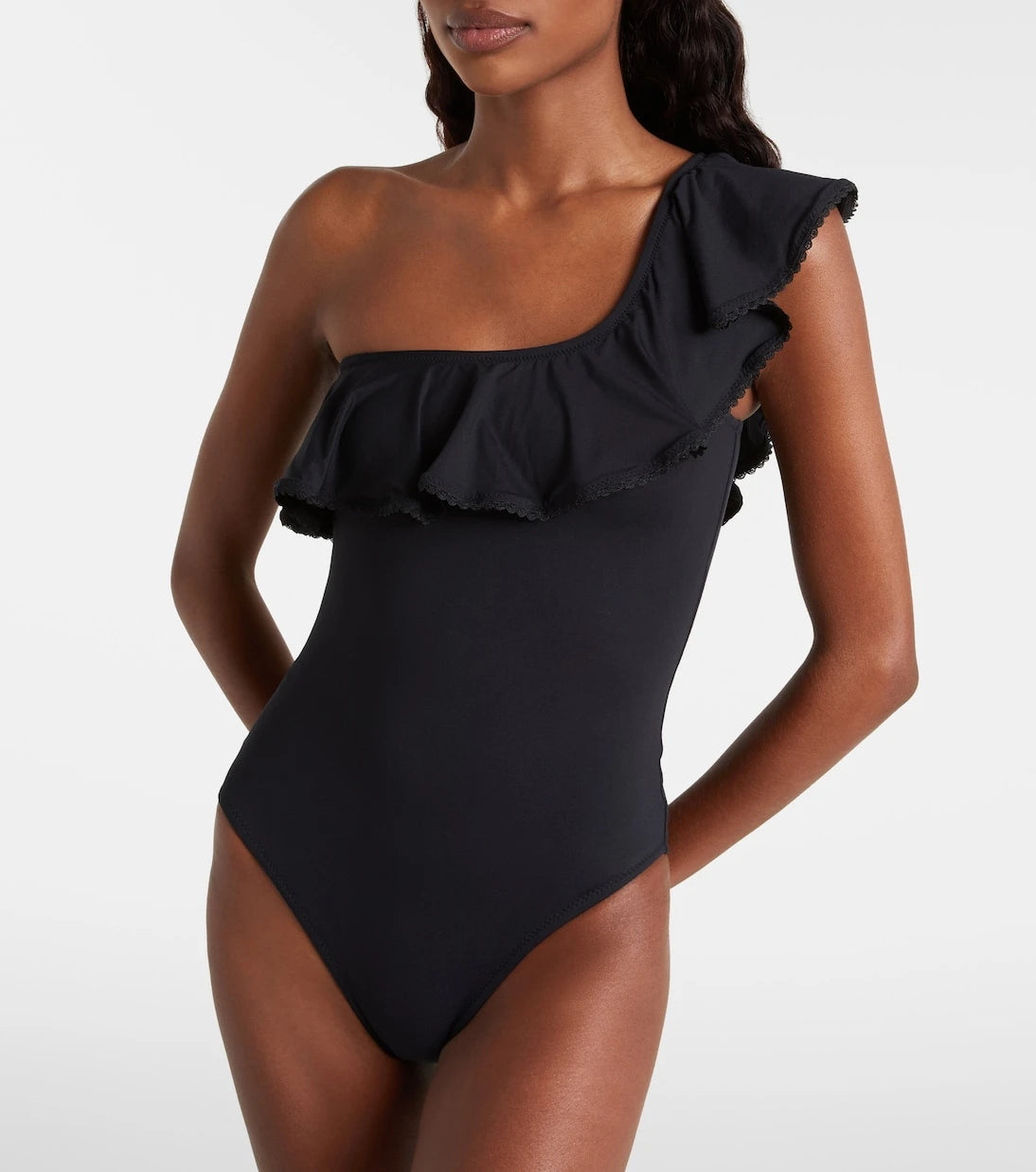 Melissa Odabash - Tennessee ruffled one-shoulder swimsuit