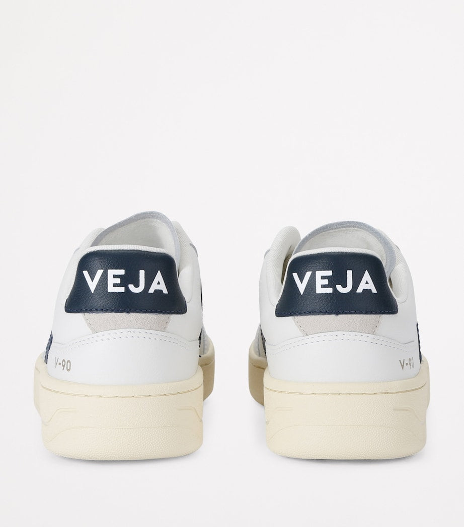 Leather V-90 Sneakers