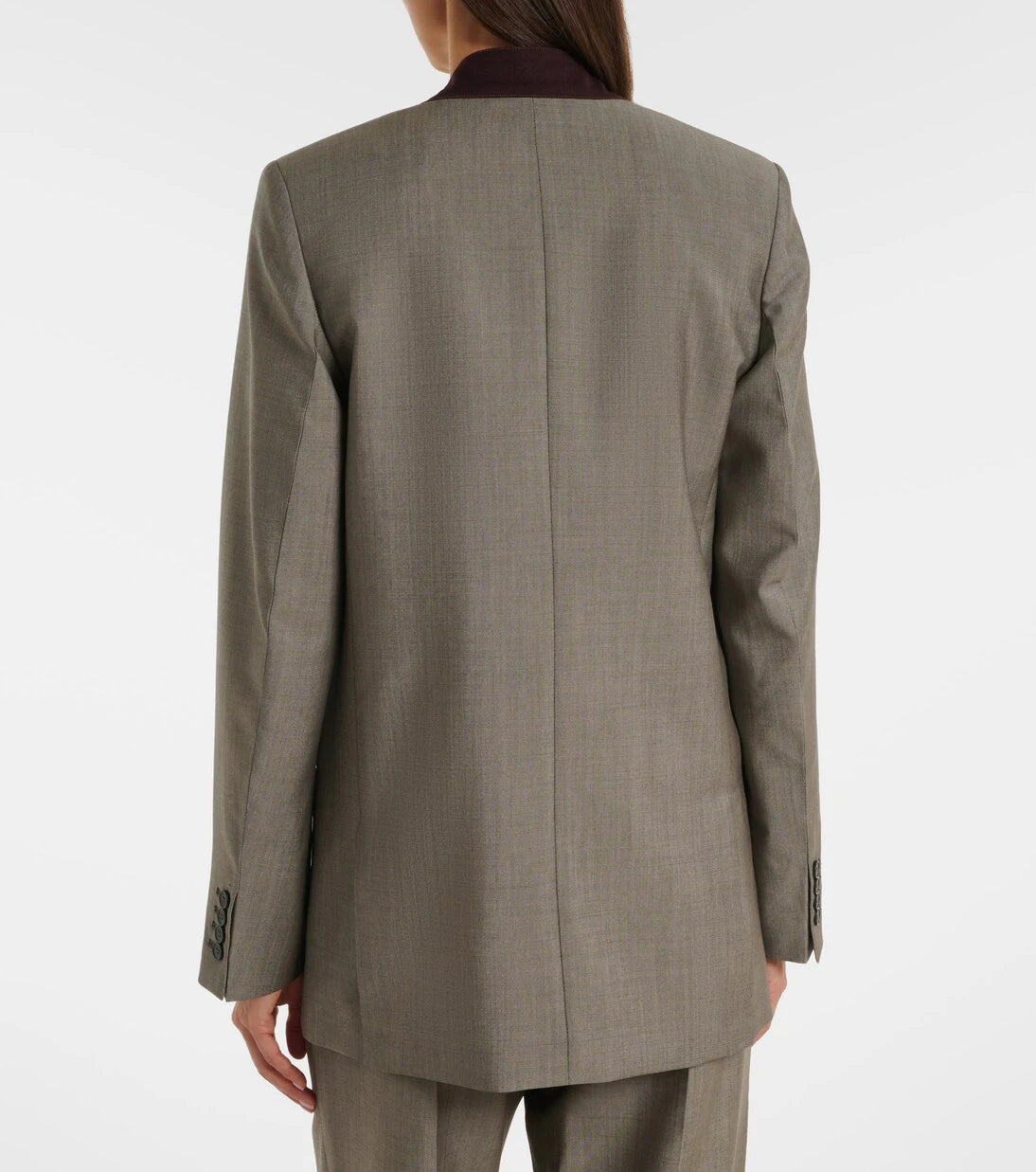 Victoria Beckham - Beatrice wool and mohair blazer