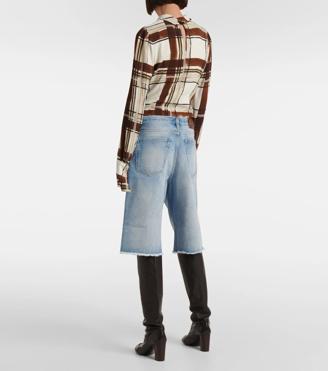 Dries Van Noten - Denim shorts
