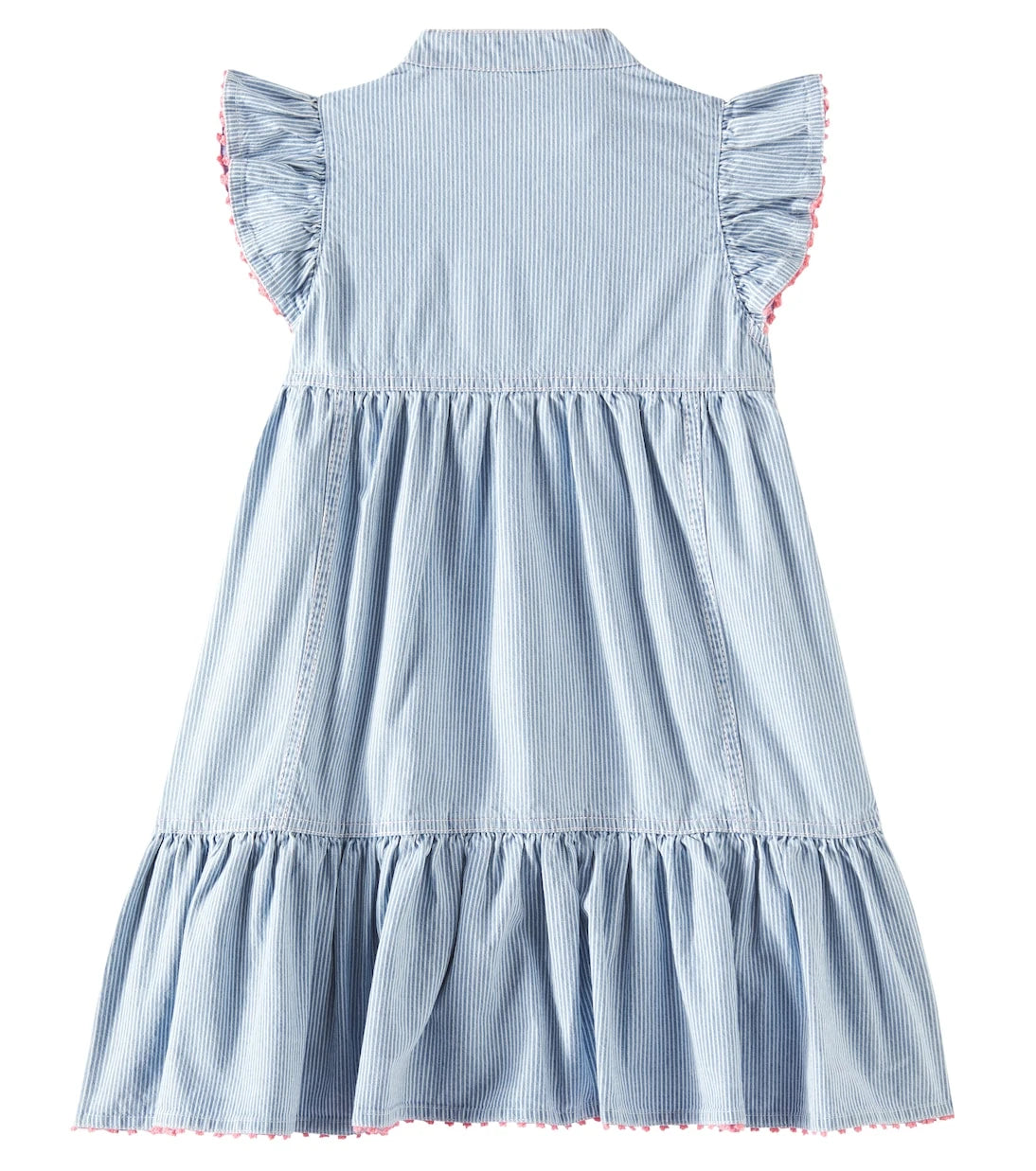 Zimmermann Kids - Wylie striped denim dress