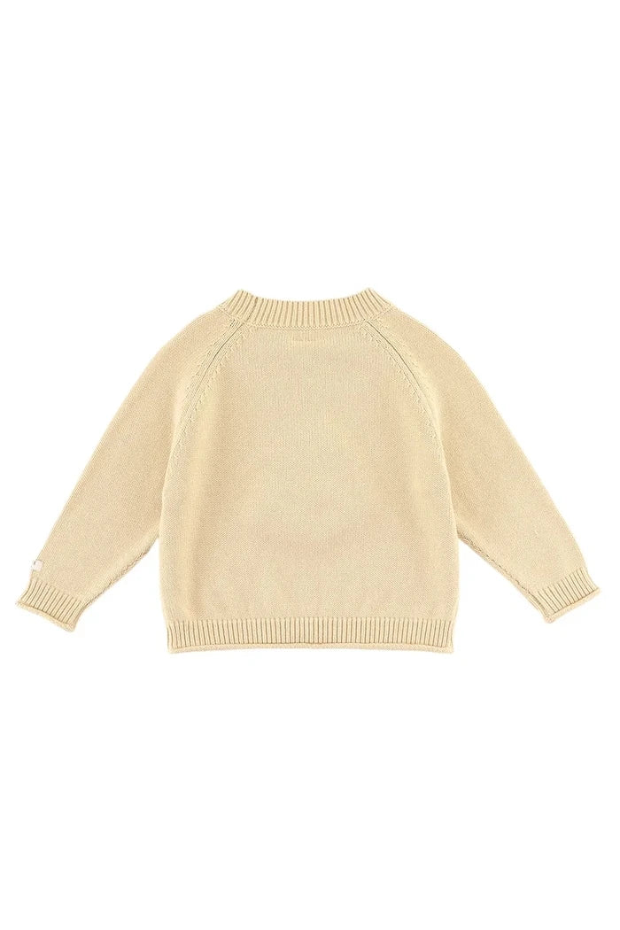 Детски памучен пуловер Donsje Valenthe Sweater Bee
