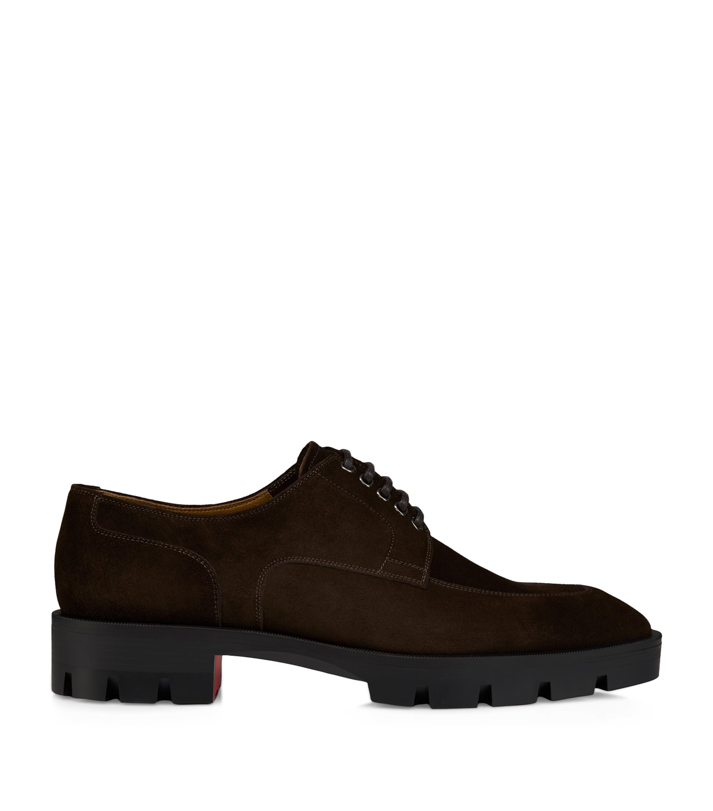 Christian Louboutin Davisol Lion Suede Derby Shoes