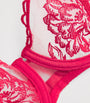 Red Romance Half-Cup Bra