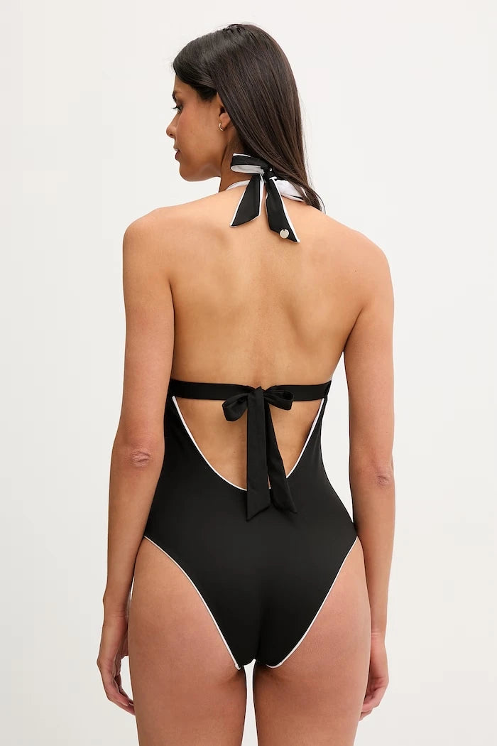 Max Mara Beachwear kadın çift taraflı tek parça mayo CHENZIA