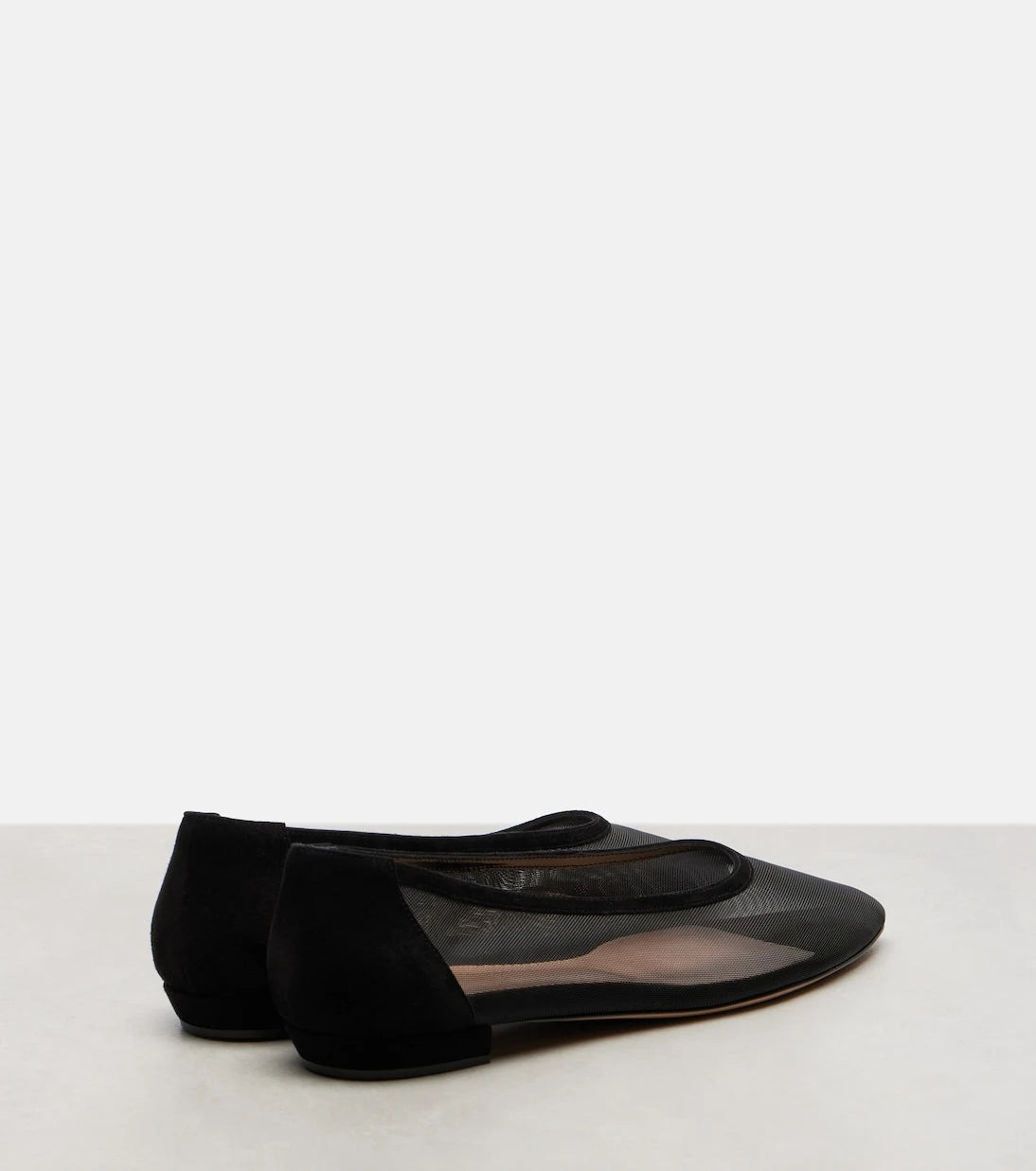 Gianvito Rossi - Sheer organza ballet flats