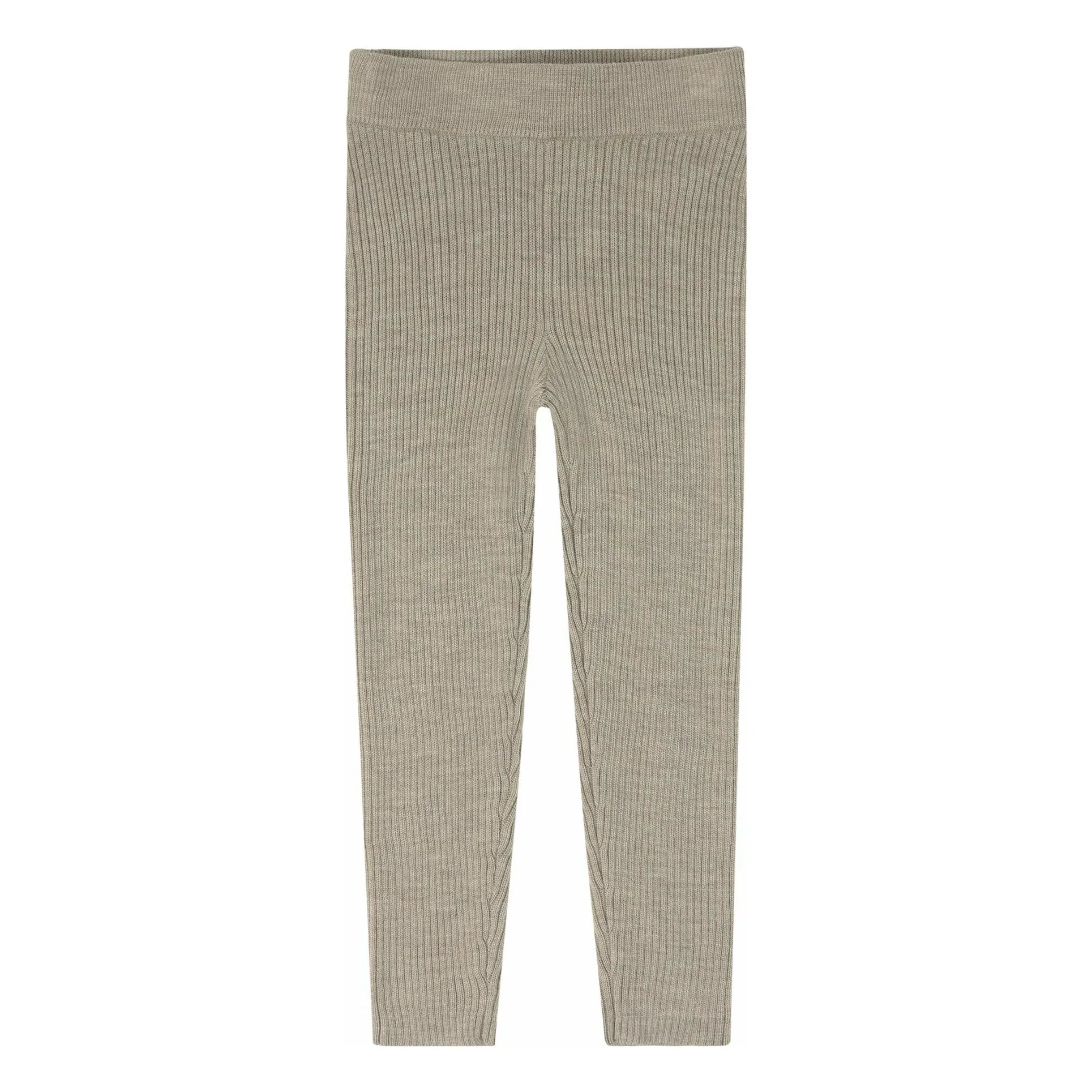 FUB - Merino Wool Legging | Heather beige