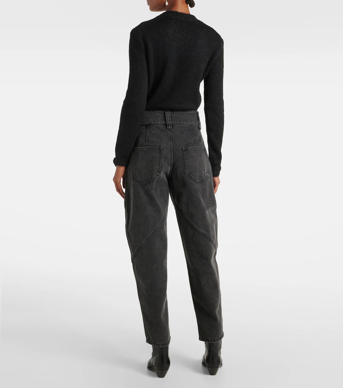 Isabel Marant - Catarina panelled tapered jeans
