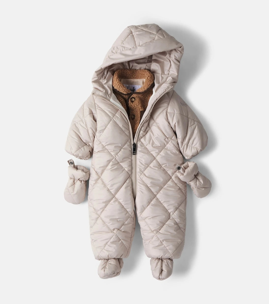 Il Gufo - Baby quilted snowsuit