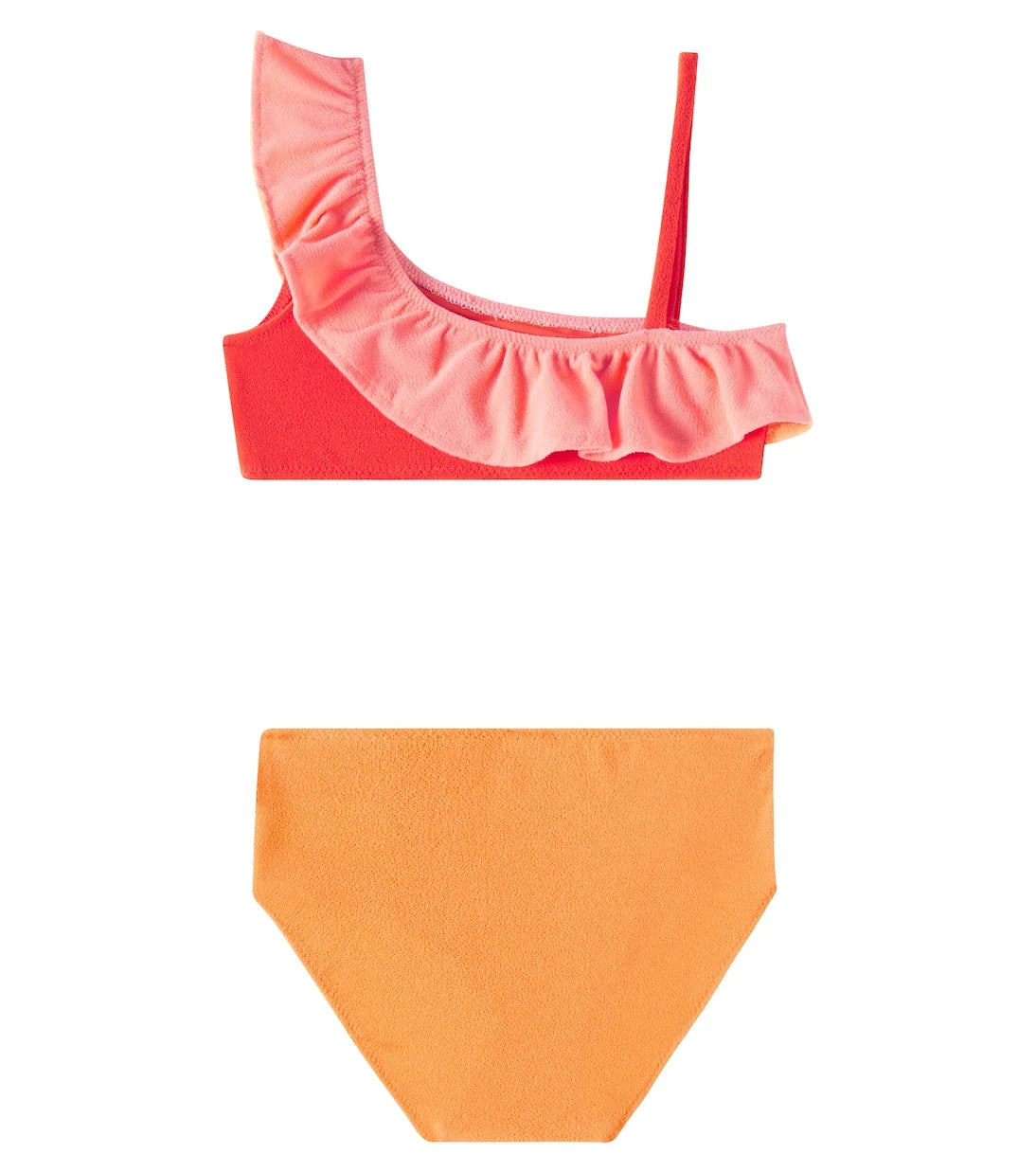 Bobo Choses - Ruffled asymmetrical bikini