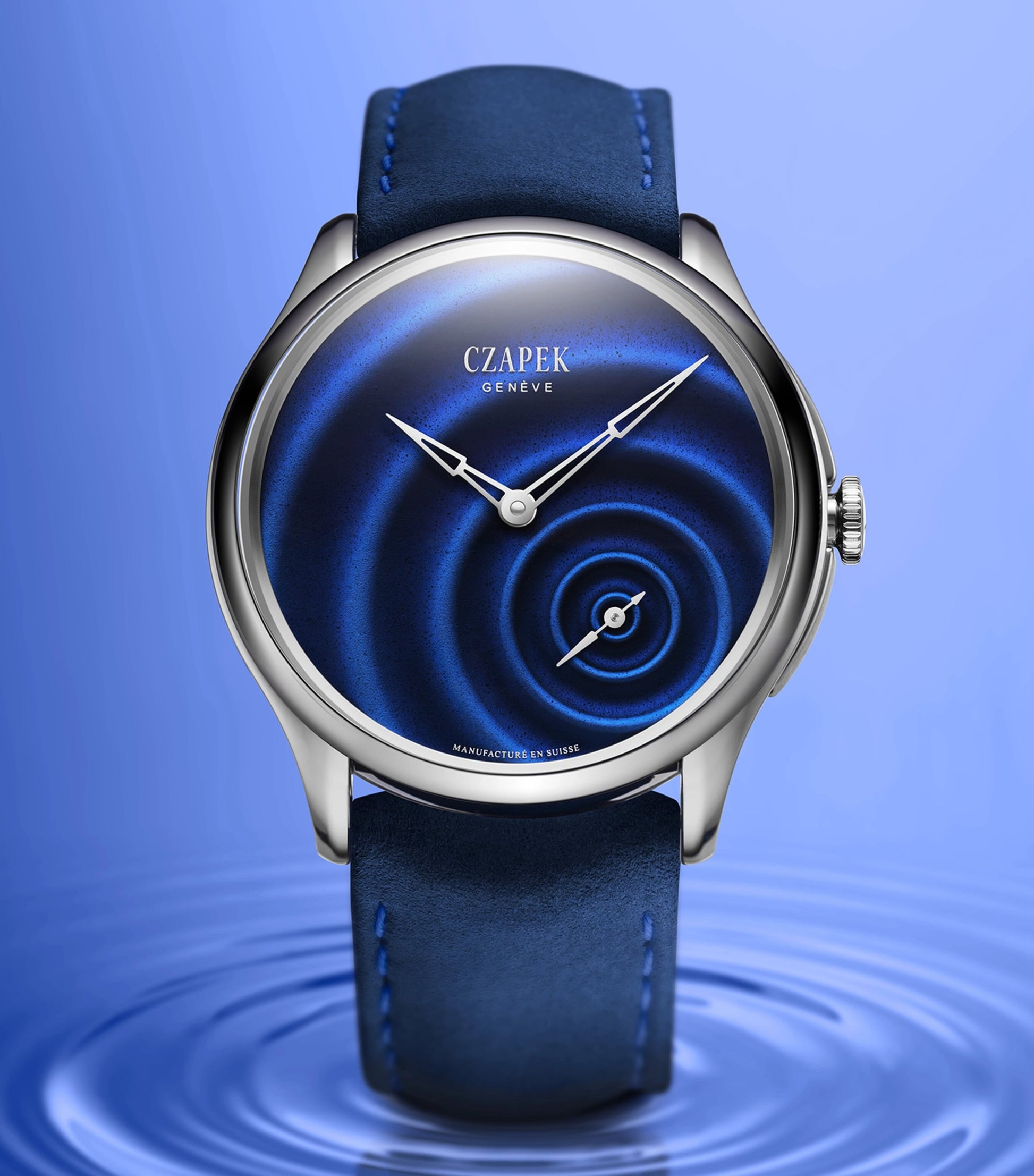 Czapek Stainless Steel Promenade Watch 38mm