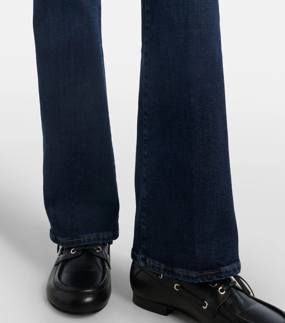 7 For All Mankind - Low-rise bootcut jeans