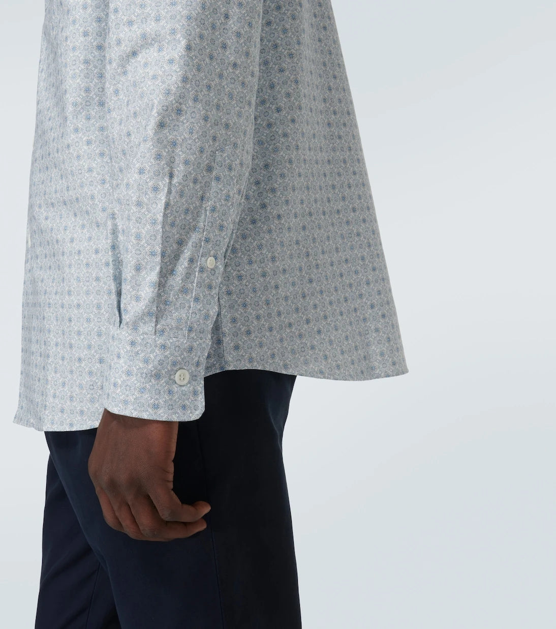 Brunello Cucinelli - Printed cotton shirt