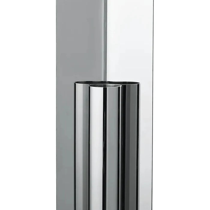 Ferm Living Paslanmaz Çelik Dekoratif Vazo 29 x 10 x 3,7 cm