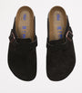 Birkenstock Suede Boston Clogs